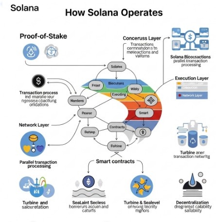 Solana कैसे काम करता है?