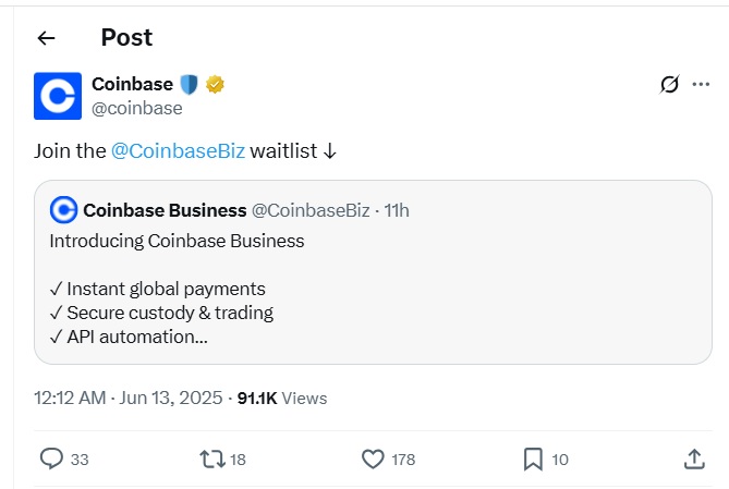 Coinbase X