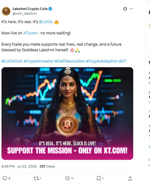Lakshmi Crypto Coin